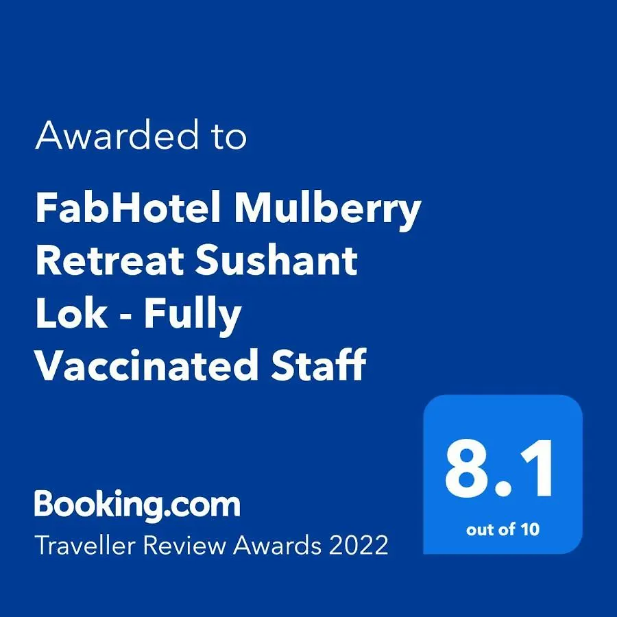 Fabhotel Mulberry Retreat Sushant Lok Gurgaon Hotel